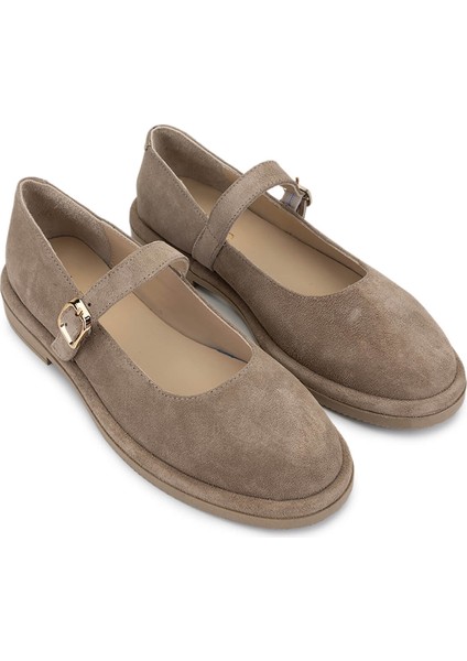 Kadın Hakiki Deri Bej Süet Casual Ayakkabı 766 40206 Bn Ayk SK25-26 Bej Suet fiyatları