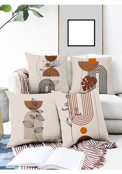 Dekoratif Tasarım Kırlent Kılıfı Seti