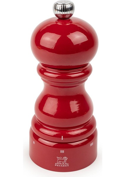 Paris Passion Tuz Değirmeni Kırmızı 12 cm