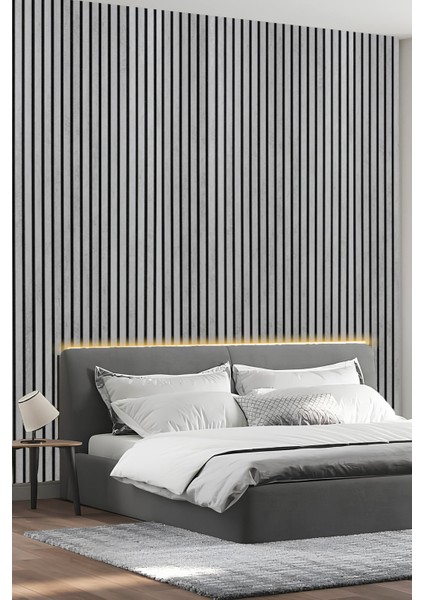 Mdf Ahşap Akustik Duvar Paneli 60X275 cm - Açık Taş indirimleri