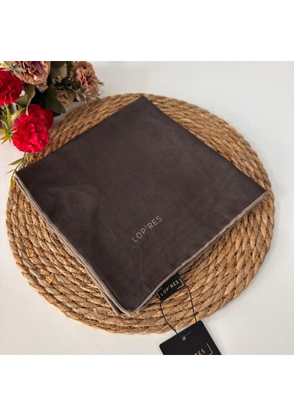 Soft Pamuklu Eşarp Koyu Haki LDN6306