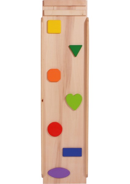 Doğal Ahşap Üçgen Oyun Parkuru Oyun Alanı 3'lü Pikler Set