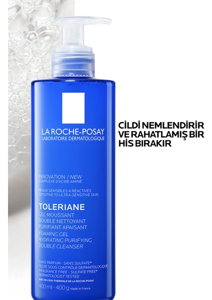 Toleriane Hassas Ciltler Dahil Tüm Ciltler İçin Temizleme Jeli 400 ml fırsatları