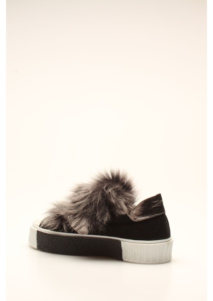 Idil Siyah Hakiki Deri Suet Platin Kadın Spor fırsatları