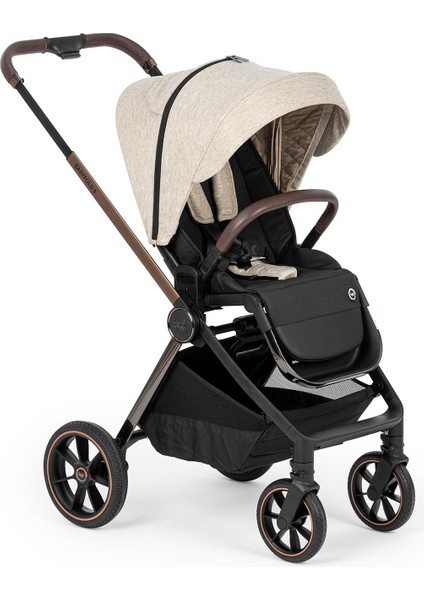 Easyfold 5 Black Cosmo Travel Sistem Bebek Arabası Beige