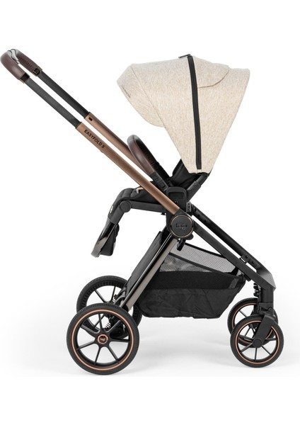 Easyfold 5 Black Cosmo Travel Sistem Bebek Arabası Beige