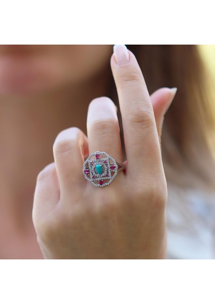 Aria Stone Serisi Gümüş Yüzük fiyatları