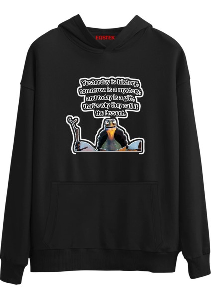 Gift Of Today Design Tasarım 3 Iplik Şardonlu Kapüşonlu Unisex, Kadın, Erkek Hoodie