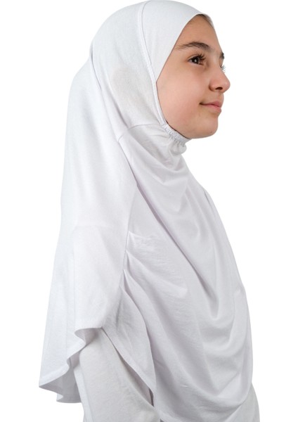 Pratik Hazır Geçmeli Çocuk Şal Beyaz modelleri