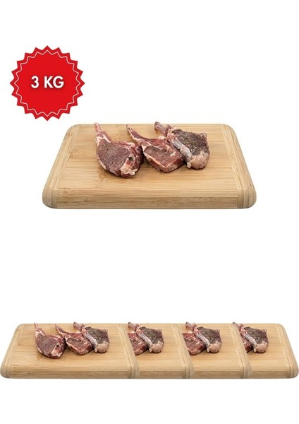 Dondurulmuş Marineli Kuzu Pirzola | Hazır Marine Edilmiş Izgaralık Et | Pratik & Lezzetli