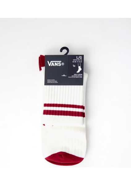 VN000QBSBRD1-BERGMAN Low Crew Bordo Unisex Çorap