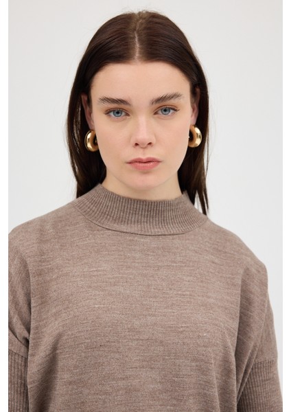 Vizon Balıkçı Yaka Triko Tunik 5315