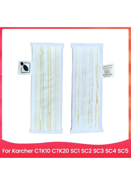 2pcs Mikrofiber Paspas Bezleri Karcher Için Uygun (Yurt Dışından)