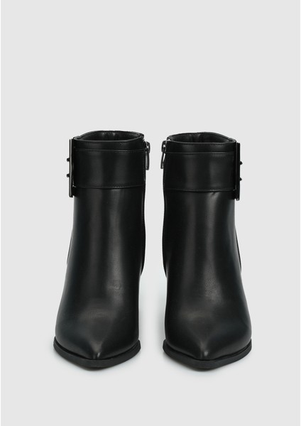 Siyah Kadın Bootie modelleri