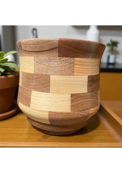 🌰🌲 El Yapımı Ceviz & Çam Ağacından Ahşap Kalemlik indirimleri