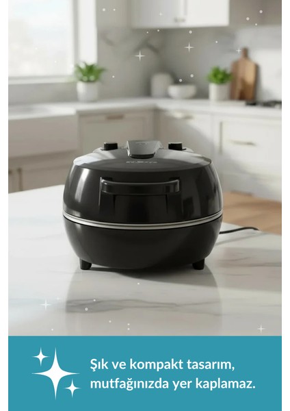 | Çok Amaçlı Taş Fırın | Pizza, Lahmacun, Ekmek ve Tandır Yapma Makinesi - Dm SO07 - Siyah, Kırmızı, Beyaz indirimleri