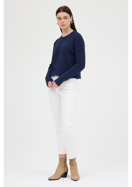 Laci Bisiklet Yaka Uzun Kol Kadın Kazak 2412 fırsatları