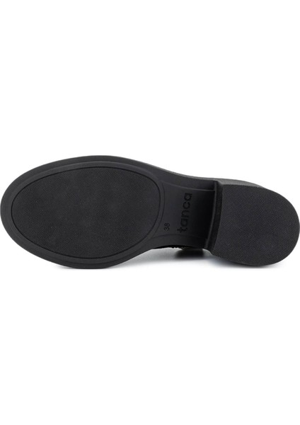 Kadın Hakiki Deri Siyah Süet Topuklu Bot 434 8413 Bn Bot SK25-26 Sıyah Suet fırsatları