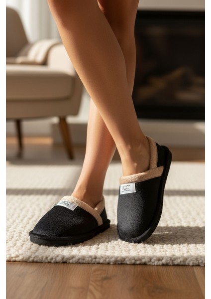 Peluş Kadın Ev Babeti Tüylü Yumuşak Taban Ev Botu Panduf fiyatları