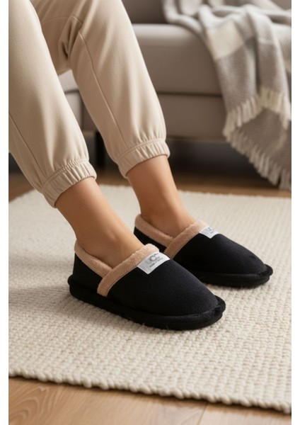 Peluş Kadın Ev Babeti Tüylü Yumuşak Taban Ev Botu Panduf indirimleri