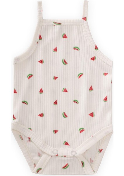 Askılı Zıbın 0-3 Yaş Karpuz Desen fırsatları