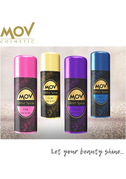 Glitter Sprey Mor Renkli – Saç ve Vücut İçin Simli Parlaklık Spreyi fiyatları