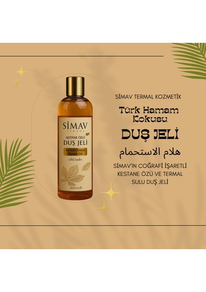 Termal Su'lu Kestane Özlü Duş Jeli 400 ml fiyatları