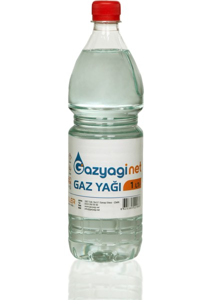 Gazyağı 1 litre (Zift Sökücü, Zincir ve Motor Temizleyici, Gaz Sobası ve Gaz Lambası Yakıtı)