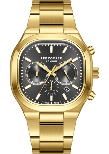 LC08169.160 Fonksiyonlar Aktif Kare Kadran Takvimli Erkek Kol Saati