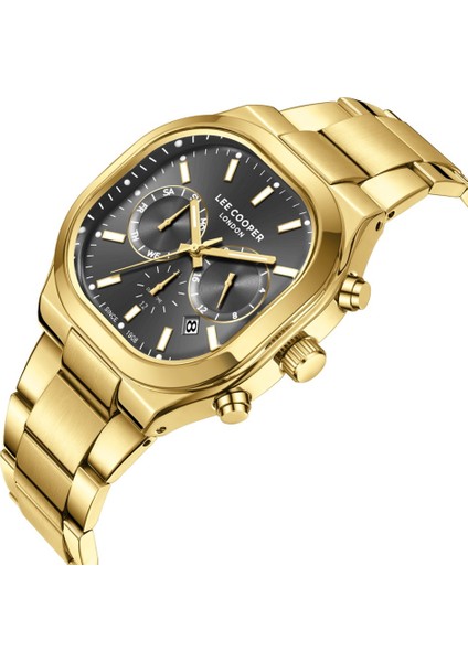 LC08169.160 Fonksiyonlar Aktif Kare Kadran Takvimli Erkek Kol Saati fiyatları