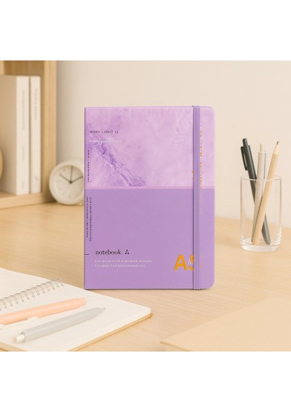 2 Adet Çizgili Defter Ajanda - Uçlu Kalem Hediyeli Waves Of Sparkle A5-A6 fiyatları