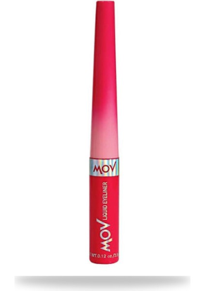 Likit Eyeliner Pembe Renkli İnce Uçlu 3.5 gr Suya Dayanıklı ve Uzun Süre Kalıcı