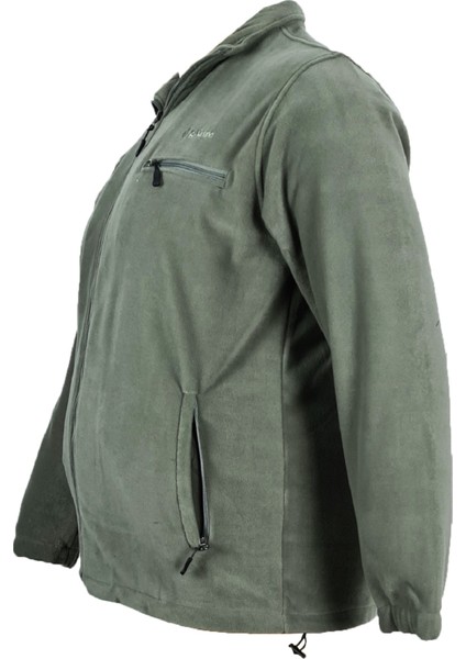 Büyük Beden Fermuarlı Polar Sweatshirt modelleri