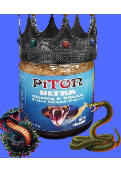Piton Ultra Ginsengli Macun 240GR