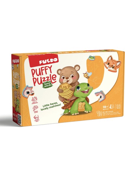 Puffy Puzzle Forest Animals