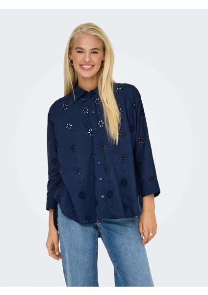 15360467 Kadin Gomlek - Lacivert