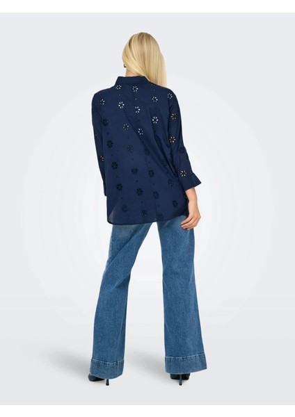 15360467 Kadin Gomlek - Lacivert fırsatları
