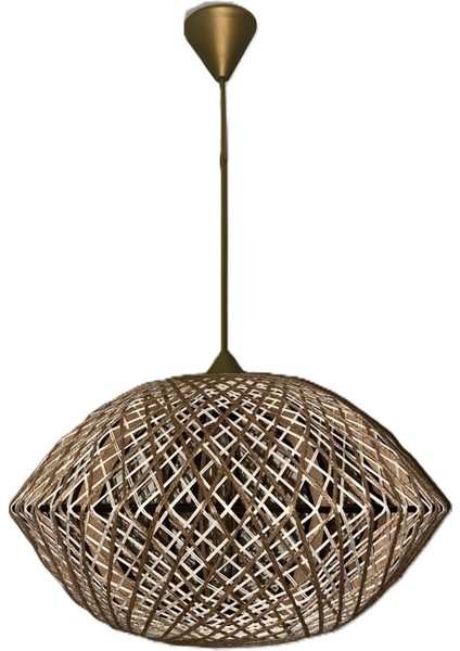 Doğal,el Yapımı-Bohem-Rustik-Modern-Hasır,jüt- Sarkıt Avize modelleri