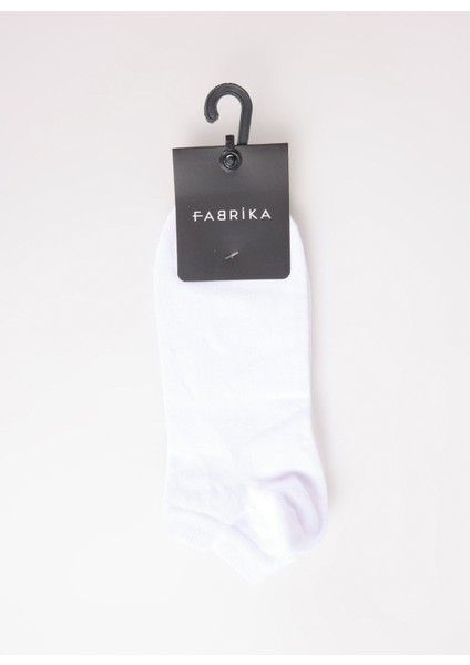 Beyaz Erkek Patik Çorap Rot-Ptk-E