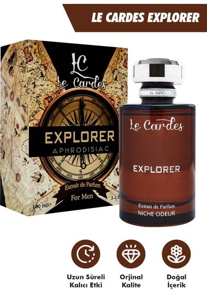 Explorer Aphrodisiac Extrait EDP 100 ml Erkek Parfüm fiyatları