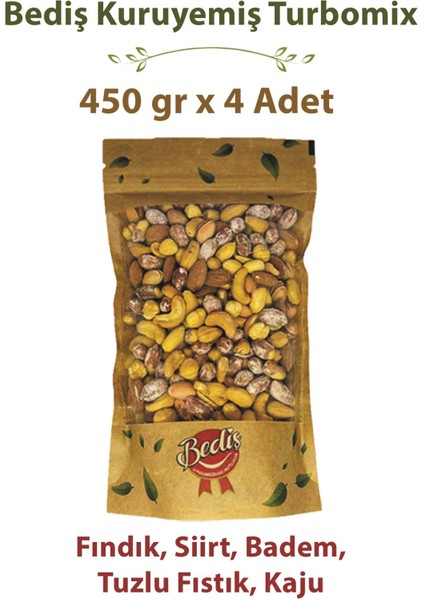 Turbo Mix 450 gr x 4 Adet