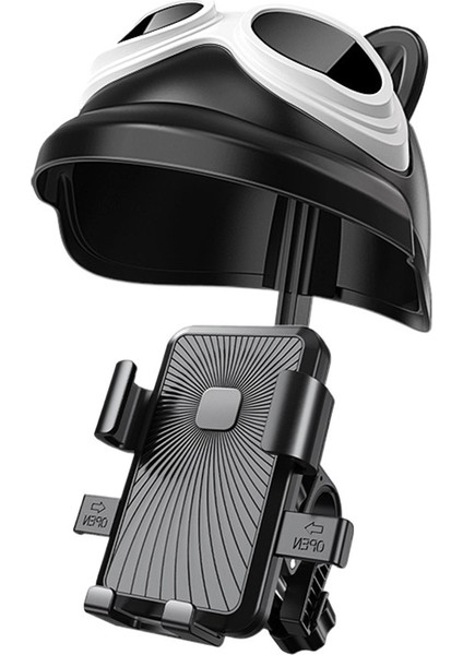Küçük Kask Elektrikli Araba Cep Telefonu Tutucu Sürücü Bisiklet Motosiklet Yağmur Geçirmez Yeni Navigasyon Cep Telefonu Tutucu (Montaj Pozisyonu Gidon) (Yurt Dışından)