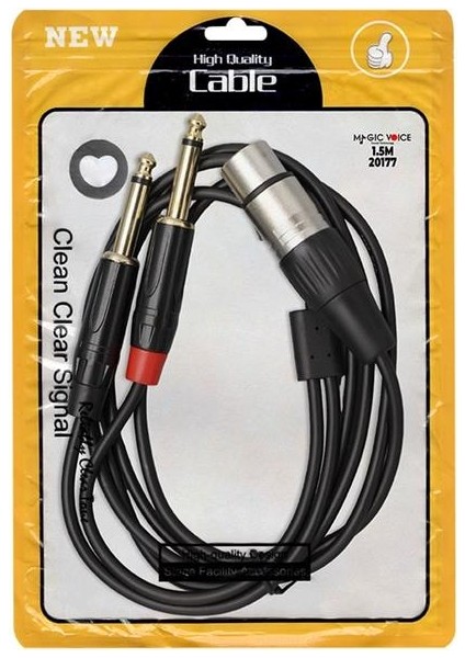 LD369A Canon Erkek - 6.3 Mono Erkek 1.5 Metre Kablo fiyatları