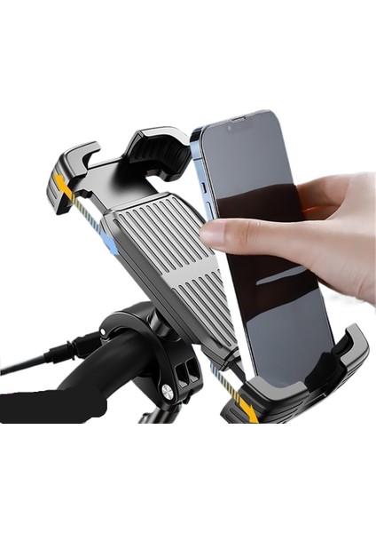 Tamamen Çevrili Bisiklet Cep Telefonu Tutucu Bisiklet Navigasyon Tutucu Elektrikli Araba Tutucu Motosiklet Cep Telefonu Tutucu (Yurt Dışından) fiyatları