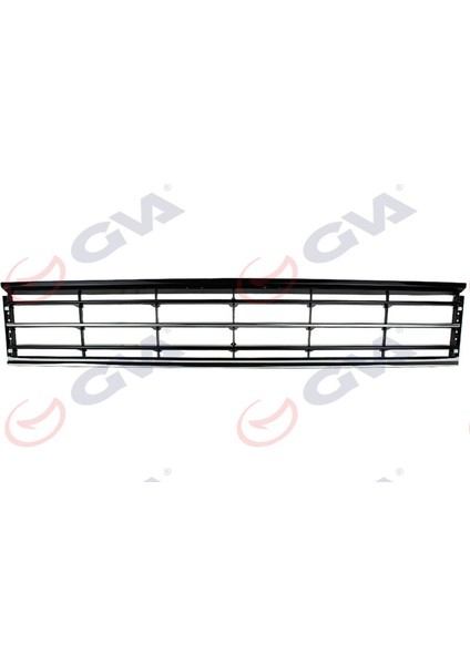 Mtxdpn Ön Tampon Orta Izgara Çift Nikelaj Kaplama Highline 1 Siyah Boyali Passat 2011-2015