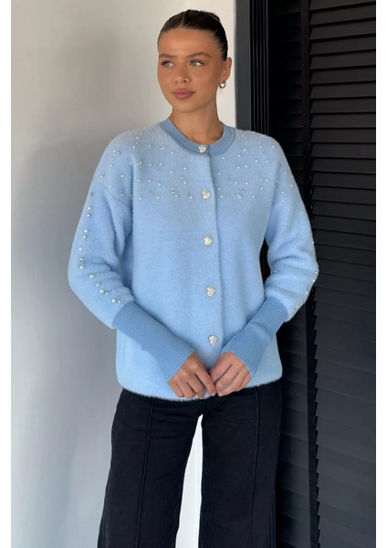 Omuz Taşlı Şardonlu Triko Ceket(S,m,l,xl Uyumludur) P-00018197 fiyatları