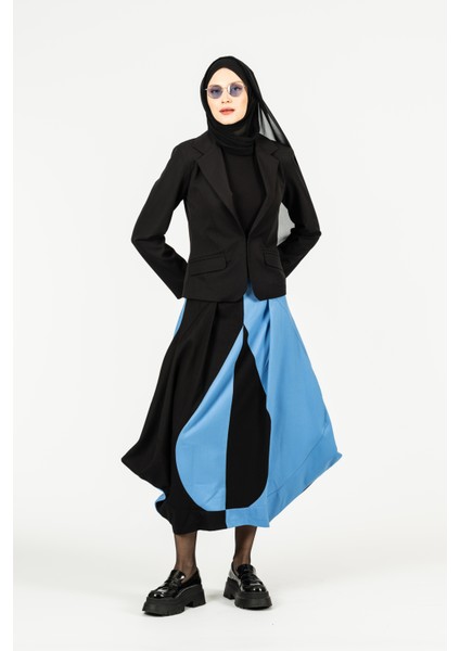 Parçalı Şalvar Etek