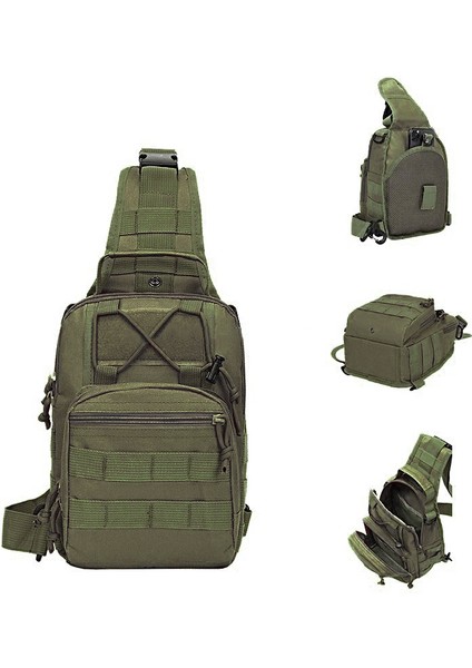 Çapraz Göğüs Askılı Tactical Çanta Haki fiyatları