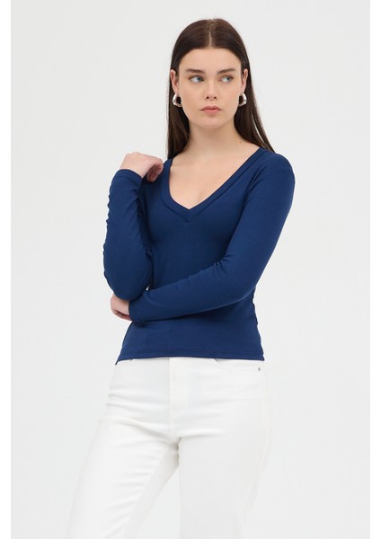 Laci V Yaka Uzun Kol Body 1452