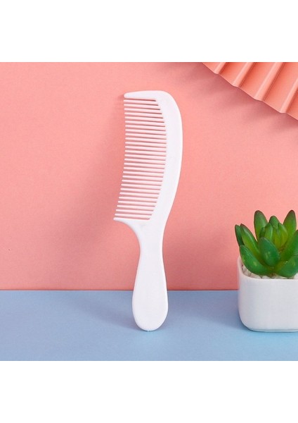 Beyaz 2022 Kuaför Tarak Isıya Dayanıklı Kadın Islak Kanca Kıvırcık Salon Boyama Şekillendirici Araçları Kaba Geniş Sivri Diş (Yurt Dışından)